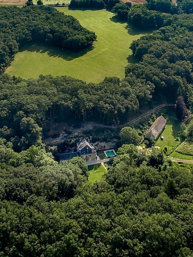 Domaine Du Val Sauvage Bed & Breakfast Langeais Bagian luar foto